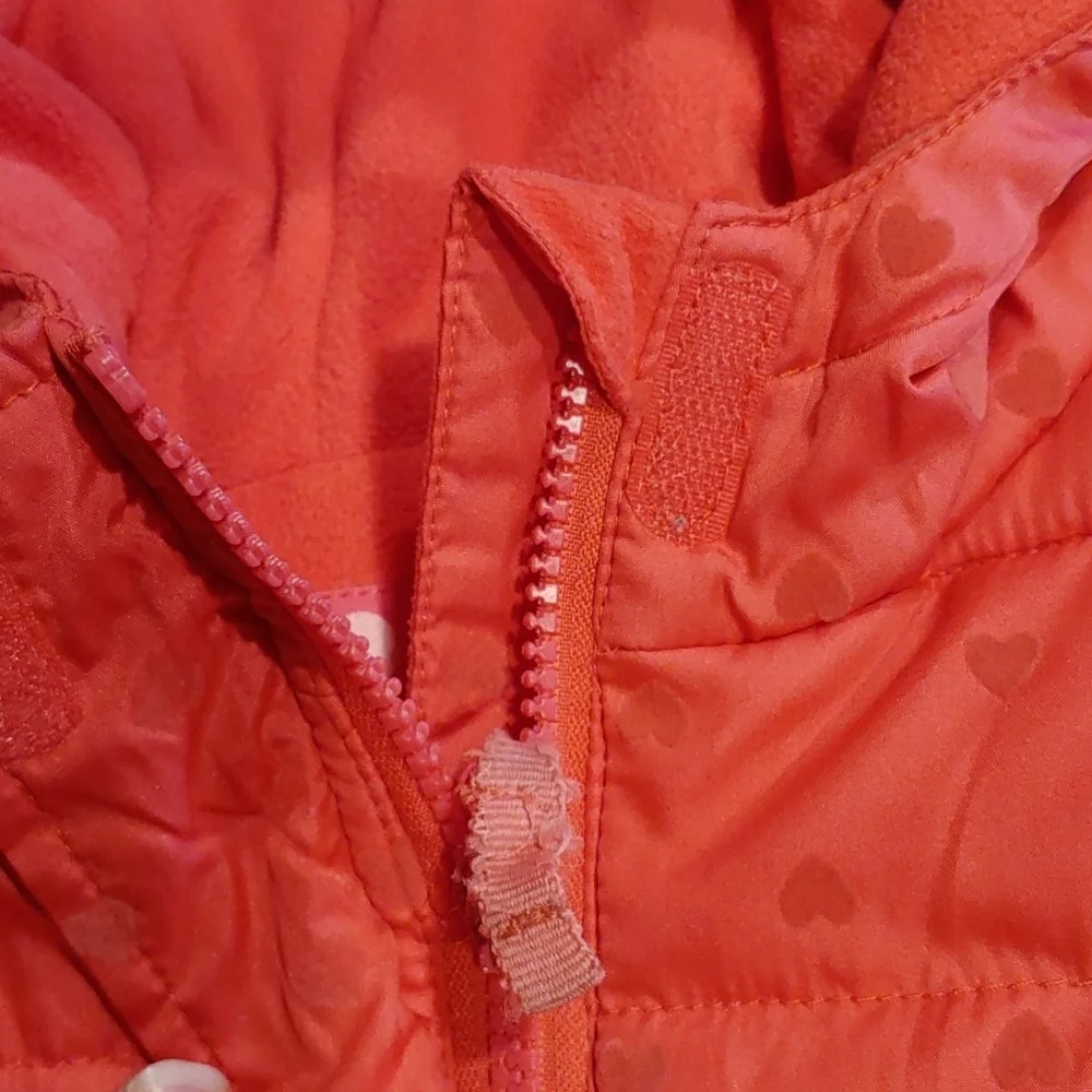 Cherokee Pink Heart Winter Jacket Size 3T